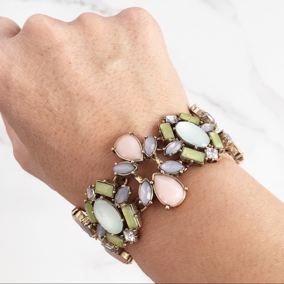 J. Crew Factory Pastel statement bracelet - Picture 5 of 6